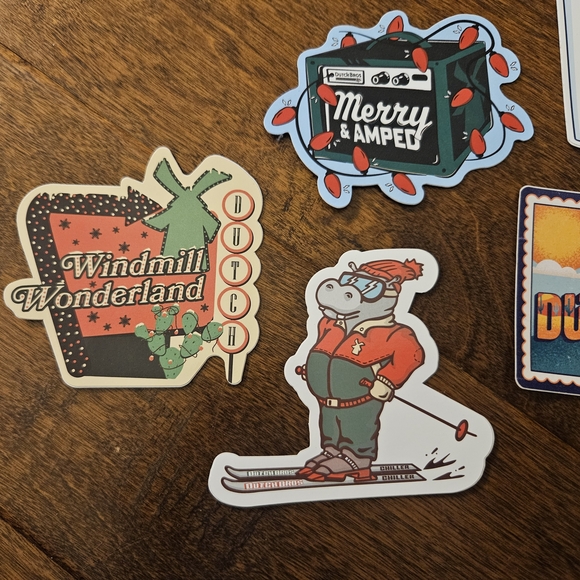 Dutch Bros Coffee Five Sticker Set - Picture 2 of 3